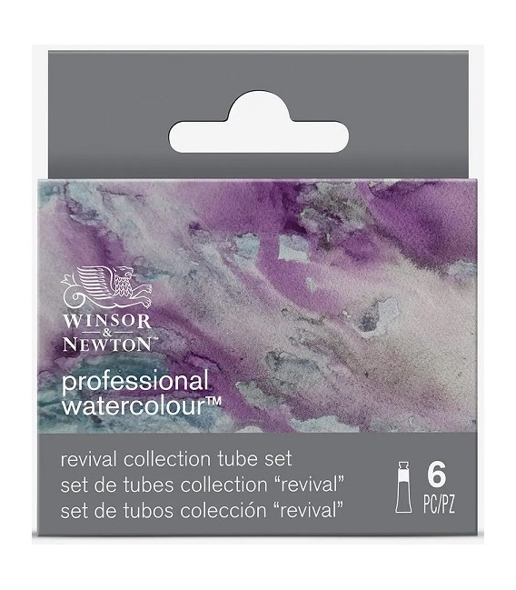 Set aquarelle Winsor and Newton Professional Revival 6 tubes 5 ml
