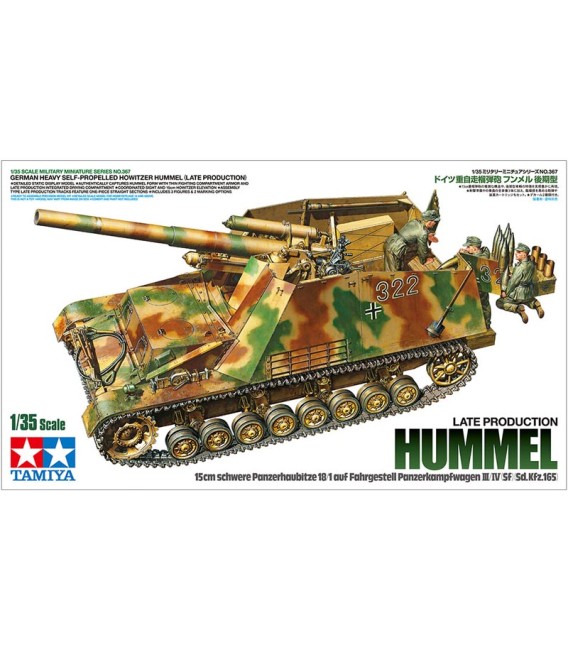 35367 Hummel (Late Production) sd.Kfz.165 Tamiya Scale 1/35