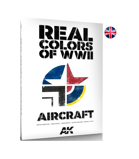 AK290 Real Colors of WWII Aircraft – English