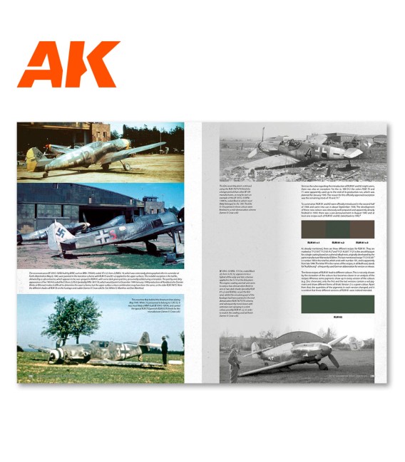 AK290 Real Colors of WWII Aircraft – English