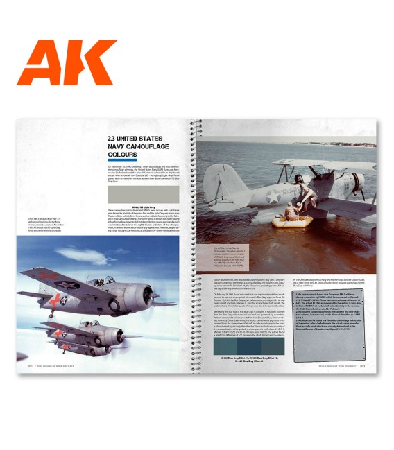 AK290 Real Colors of WWII Aircraft – English