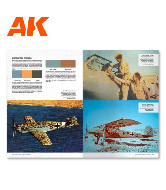 AK290 Real Colors of WWII Aircraft – English