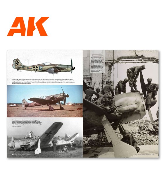 AK290 Real Colors of WWII Aircraft – English