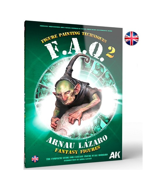 AK525 F.A.Q. 2 – Fantasay Figures Painting Techniques by Arnau Lázaro - English