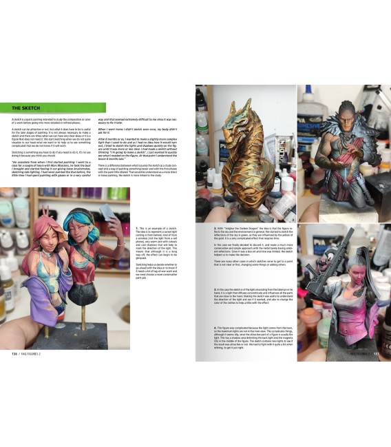 AK525 F.A.Q. 2 – Fantasay Figures Painting Techniques by Arnau Lázaro - English