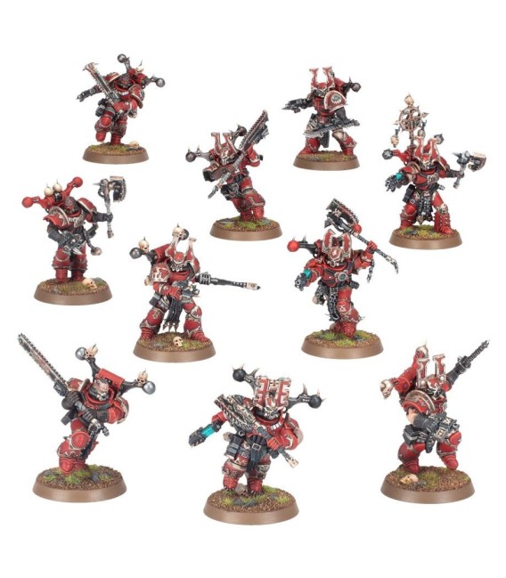 Warhammer 40.000 - World Eaters - Khorne Berzerkers