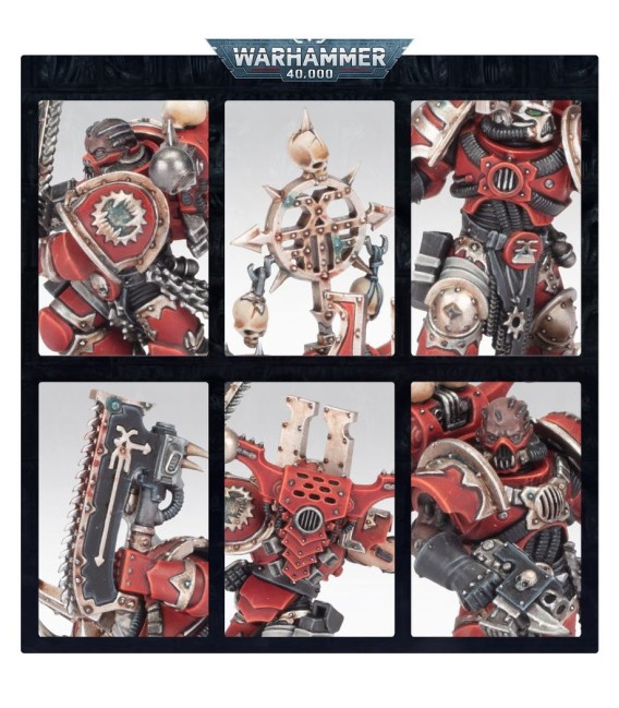 Warhammer 40.000 - World Eaters - Khorne Berzerkers
