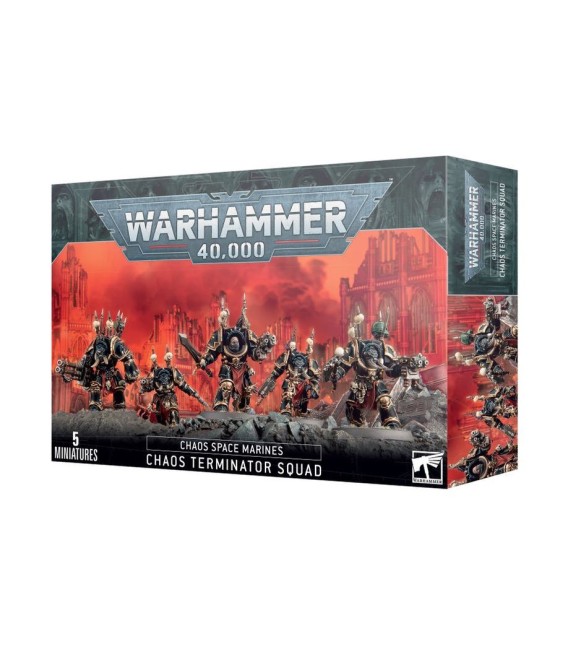 Warhammer 40.000 - Chaos Space Marines - Chaos Terminator Squad