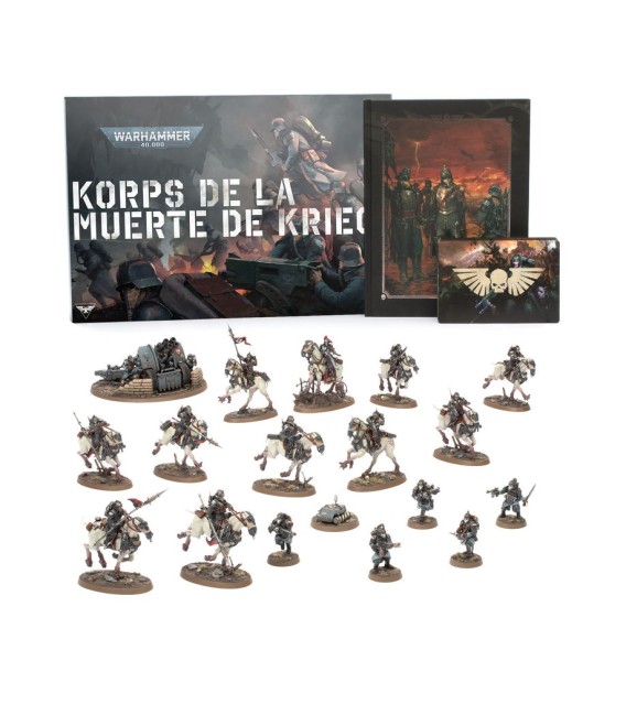 Warhammer 40.000 - Korps de la Muerte de Krieg - Astra Militarum - Caja de Ejercito