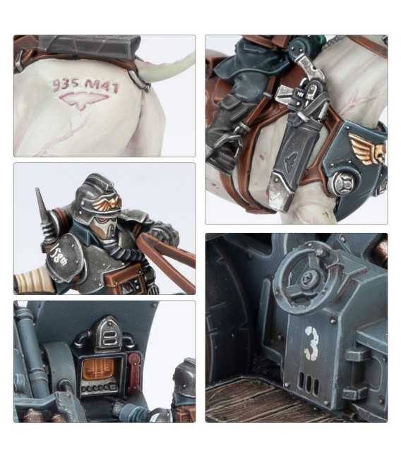 Warhammer 40.000 - Korps de la Muerte de Krieg - Astra Militarum - Caja de Ejercito
