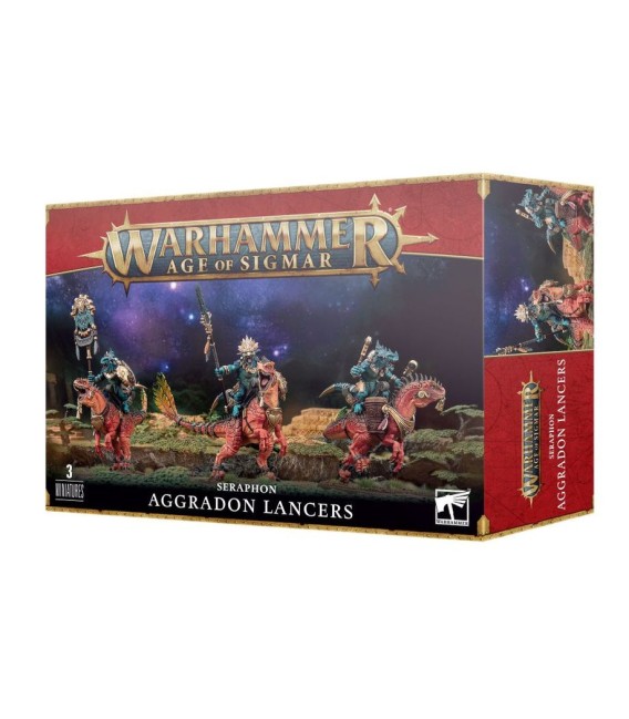 Warhammer - Age of Sigmar - Aggradon Lancers - Seraphon