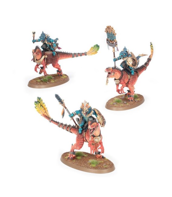 Warhammer - Age of Sigmar - Aggradon Lancers - Seraphon