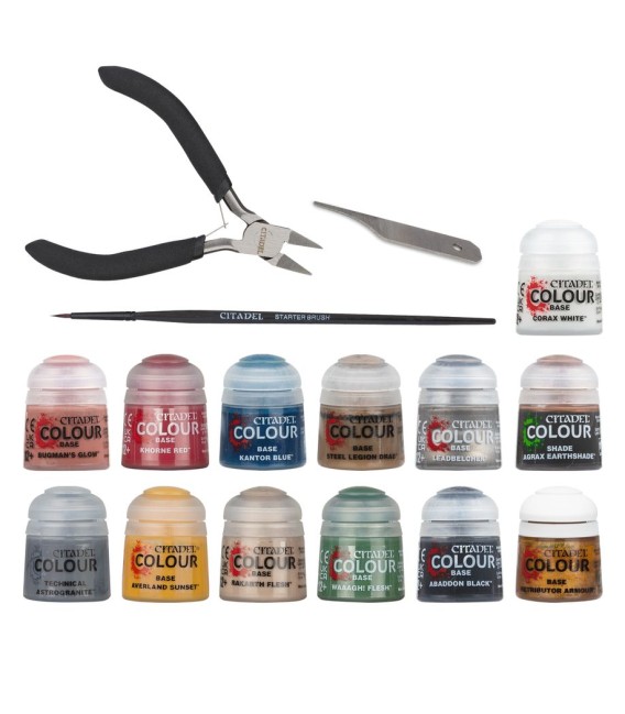Warhammer - Age of Sigmar - Pinturas + Set de Herramientas