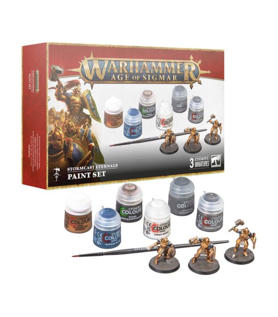 Warhammer - Age of Sigmar - Set de pintura Forjados en la Tormenta