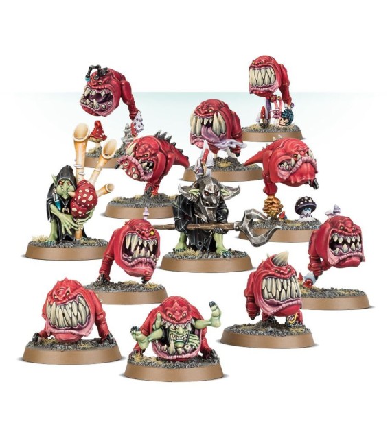 Warhammer - Age of Sigmar - Gloomspite Gitz - Squig Herd