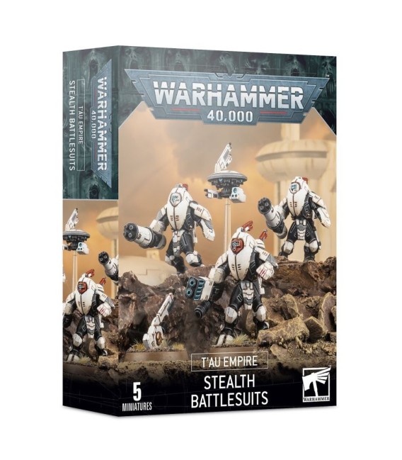 Warhammer 40.000 - T'Au Empire - Stealth Battlesuits