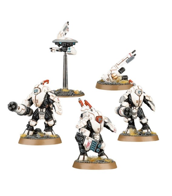 Warhammer 40.000 - T'Au Empire - Stealth Battlesuits