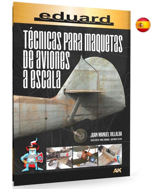 AK130023 Tecnicas para maquetas de aviones a escala (Eduard) - Castellano