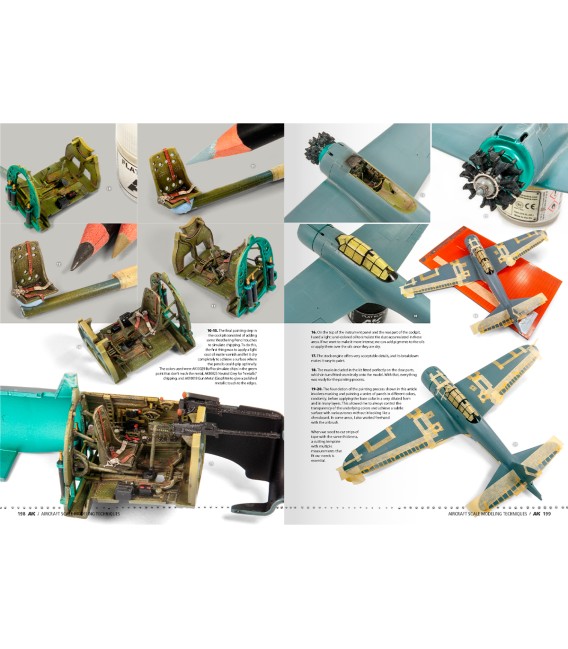 AK130023 Tecnicas para maquetas de aviones a escala (Eduard) - Castellano