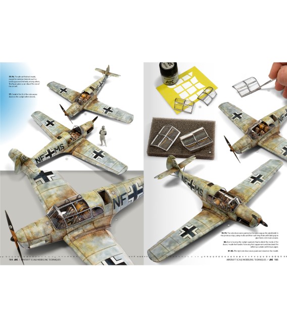 AK130023 Tecnicas para maquetas de aviones a escala (Eduard) - Castellano