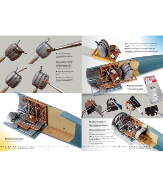 AK130023 Tecnicas para maquetas de aviones a escala (Eduard) - Castellano