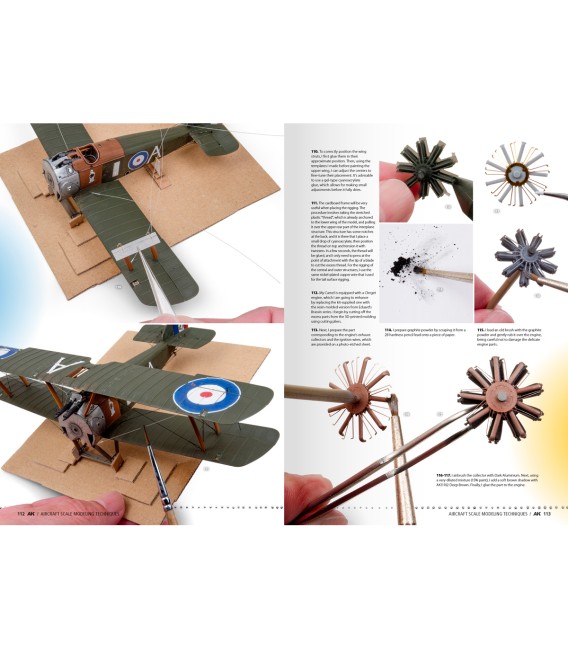 AK130023 Tecnicas para maquetas de aviones a escala (Eduard) - Castellano