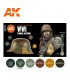 AK11629 WWI German Uniforms set 6 u. 17 ml