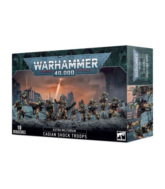 Warhammer 40.000 - Astra Militarum - Cadian Shock Troops