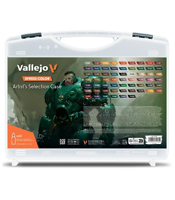 Artist’s Selection Case Xpress Color Vallejo 60 x 18 ml.