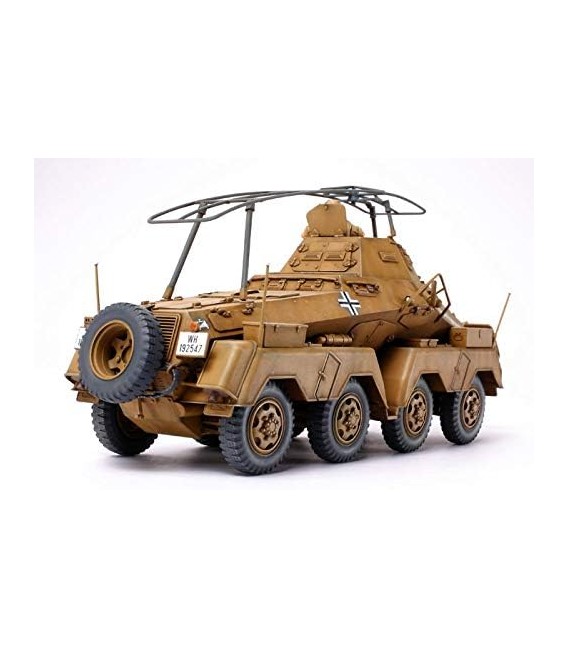 35297 Sd.Kfz.232 Schwerer Panzerspähwagen 8-Rad "Afrika-Korps" Tamiya Escala 1/35