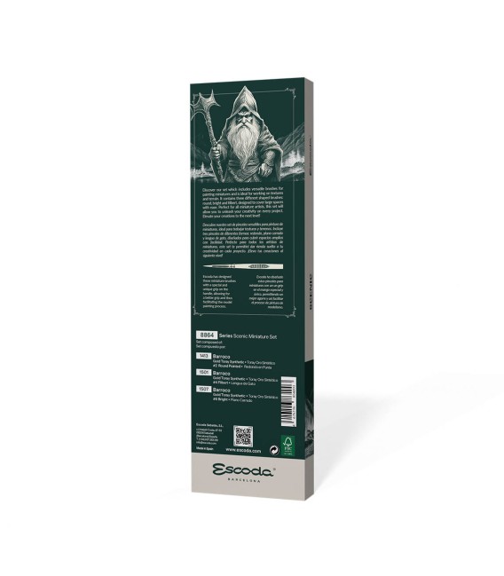 Scenic Miniature Set Escoda 3 brushes
