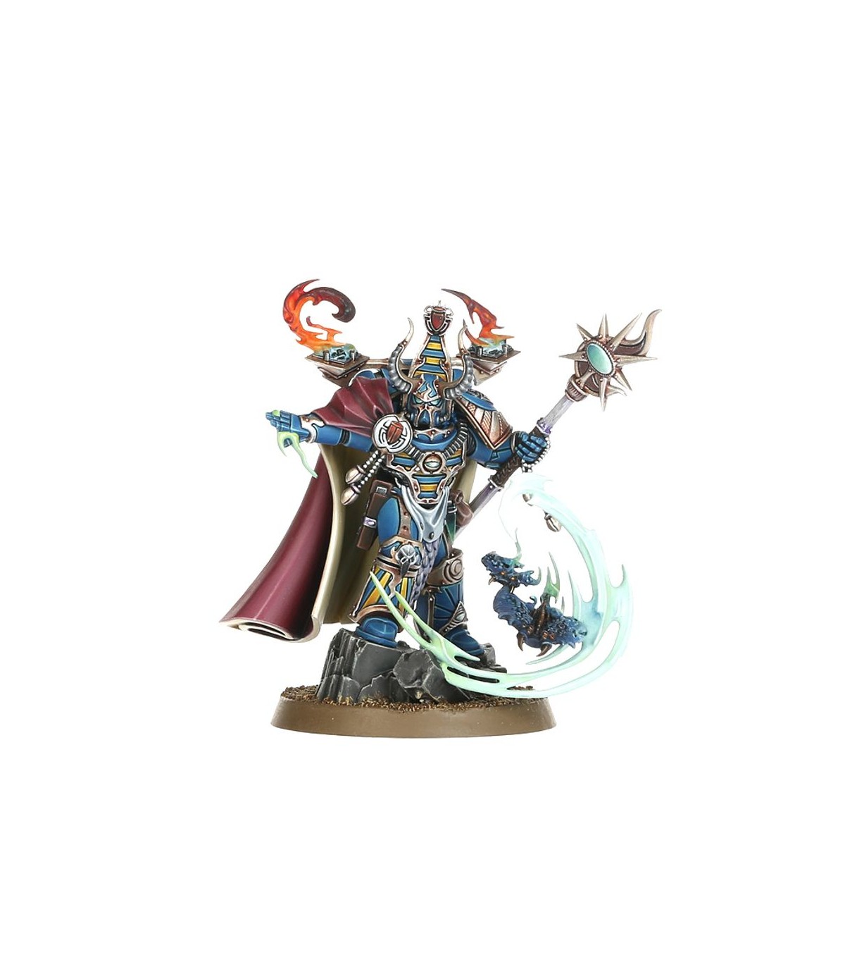 Figurine Warhammer 40K Thousand Sons – Maître Infernal Propaint – Assemblé Peint