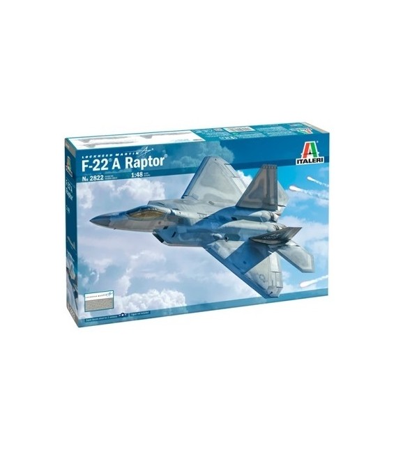 2822 F-22A Raptor  - Italeri Echelle 1/48
