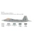 2822 F-22A Raptor - Italeri Escala 1/48