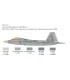 2822 F-22A Raptor  - Italeri Echelle 1/48