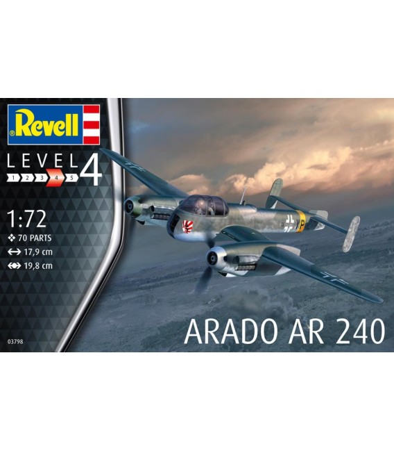 Arado AR-240 - Revell Echelle 1/72