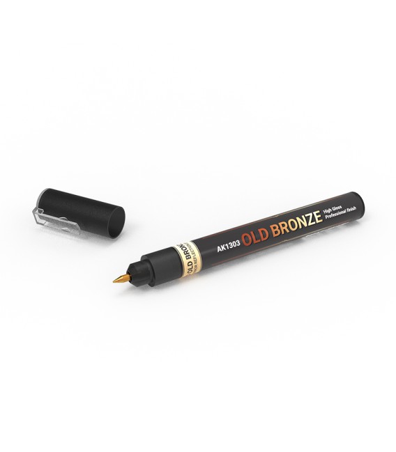 AK1303 Metallic Liquid Marker – Old Bronze