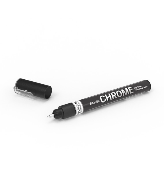 AK1302 Metallic Liquid Marker – Chrome