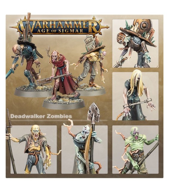 Warhammer - Age of Sigmar - Deadwalker Zombies - Soulblight Gravelords