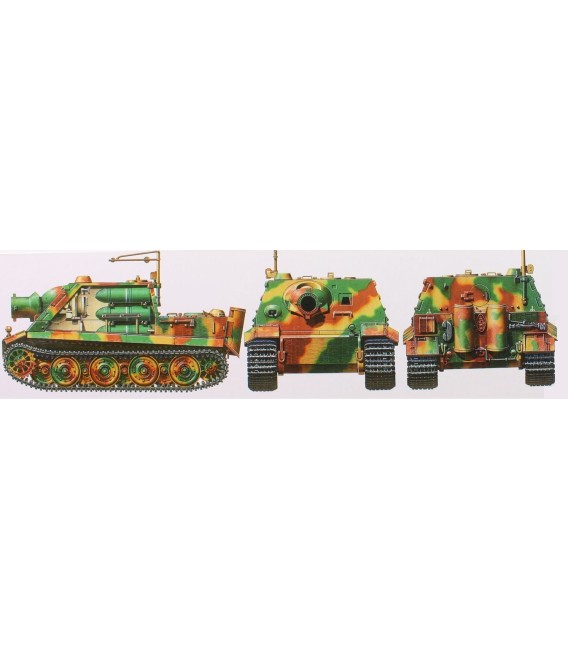 35177 German Sturmtiger Assault Mortar 38cm Tamiya 1/35 Scale