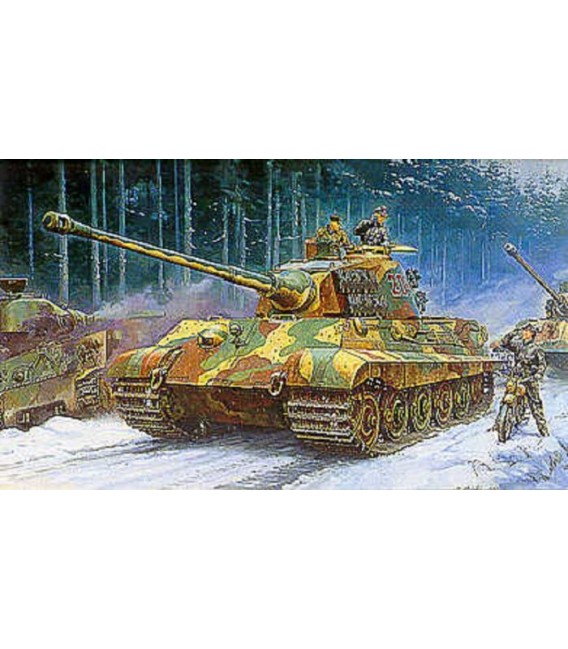 35252 German King Tiger Ardennes Front Konigstiger "Einsatz-Kommando Ardennes" Tamiya Escala 1/35