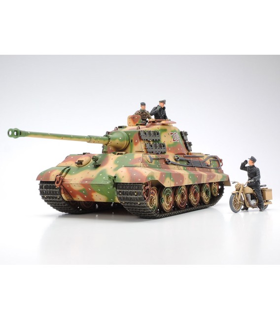 35252 German King Tiger Ardennes Front Konigstiger "Einsatz-Kommando Ardennes" Tamiya Escala 1/35
