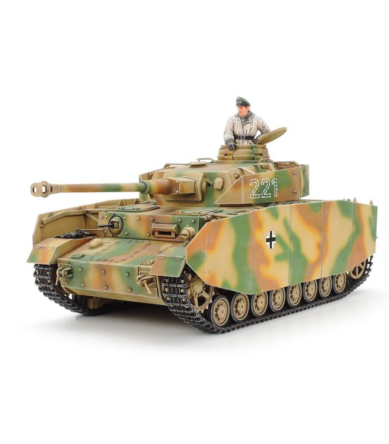 35209 Panzerkampfwagen IV Ausf.H Sd.Kfz.161/1 Early Version Tamiya Escala 1/35