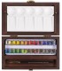 Caja acuarela madera Rembrandt Tradicional 22 pastillas