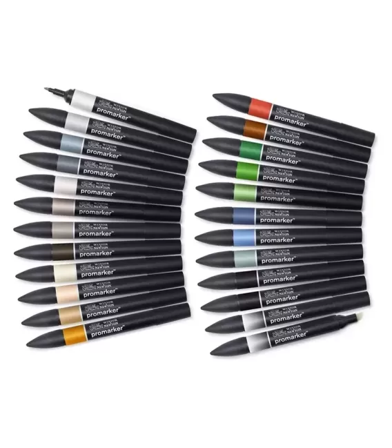 24 Marker Pens Promarker Architectural Tones