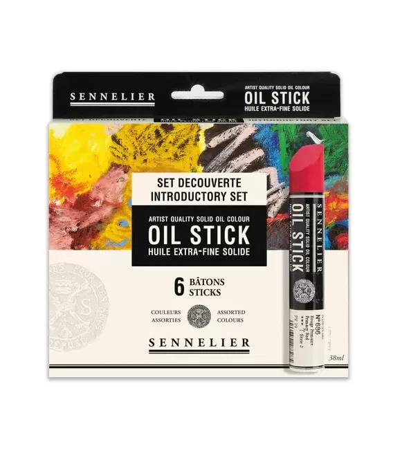 Sennelier Set Decouverte Oil Stick 6 x 38 ml