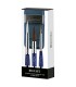 Set de 3 pinceles de viaje Escoda 1271 Blue Set