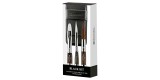Set de 3 pinceles de viaje Escoda 1272 Black Set