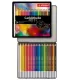 b) Boite metal 24 crayons Pastel STABILO CarbOthello