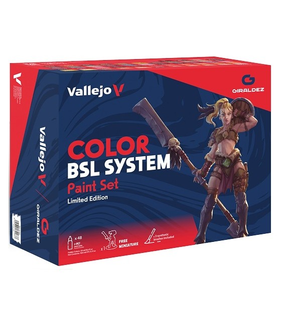 Giraldez BSL System Vallejo Paint Set 48 x 18 mlml